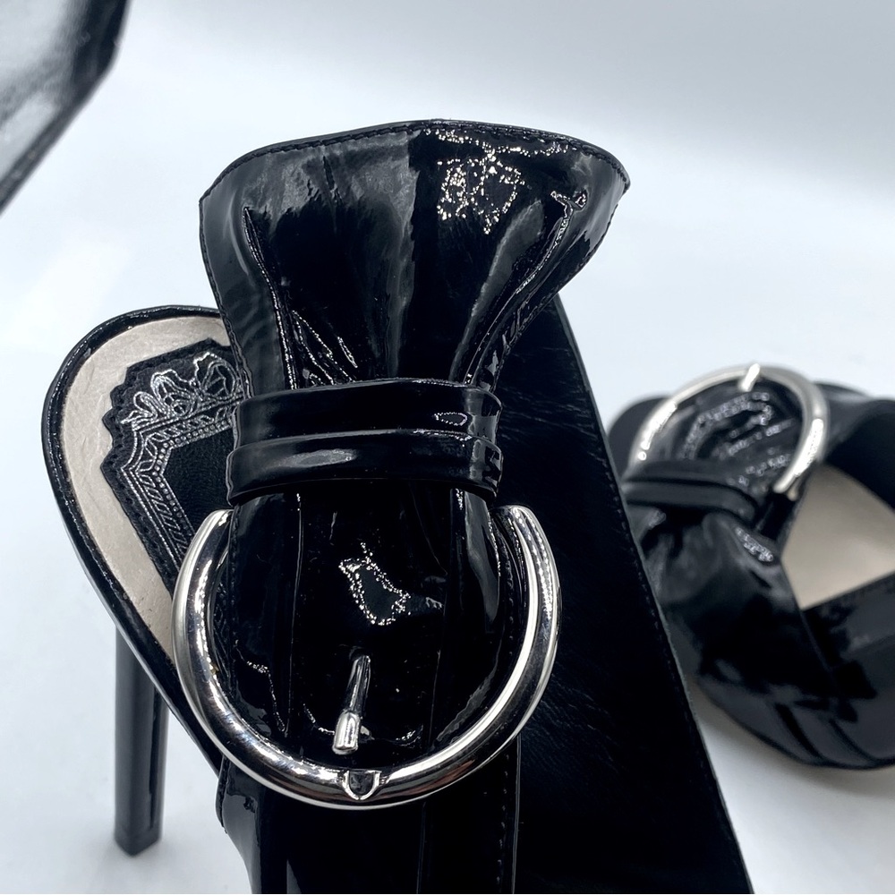 Christian Dior Patent Leather Slingback Heels - Picture 9 of 15